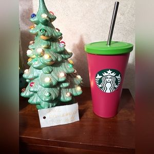 Starbucks WATERMELON 2014 stainless tumbler